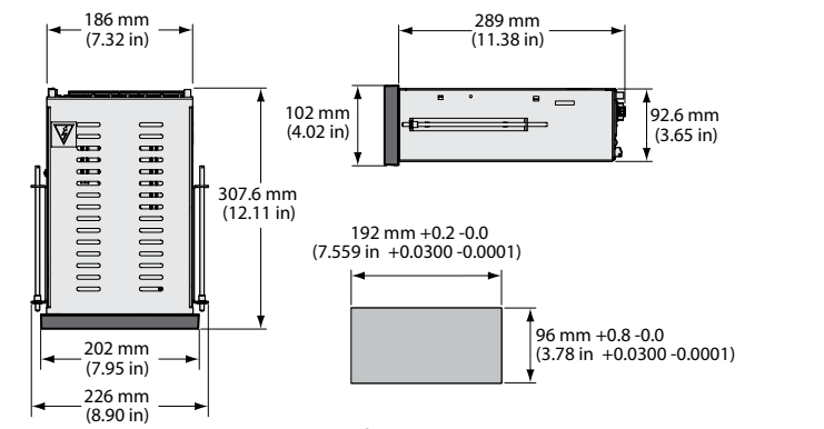 Panel Mount Dimensions Blueprint